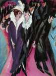 Ernst Ludwig Kirchner Scene de rue